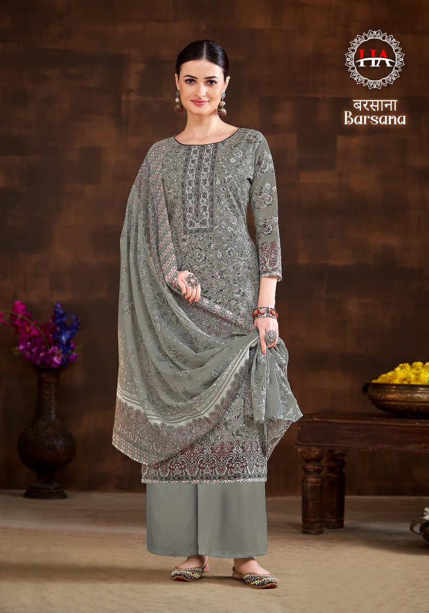 HARSHIT FASHION BARSANA H-1466-001 TO H-1466-008 5
