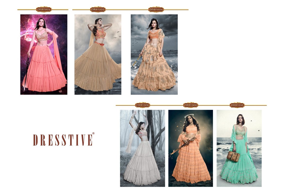 Dresstive Meira DRS-7001 to DRS-7010 Series 7