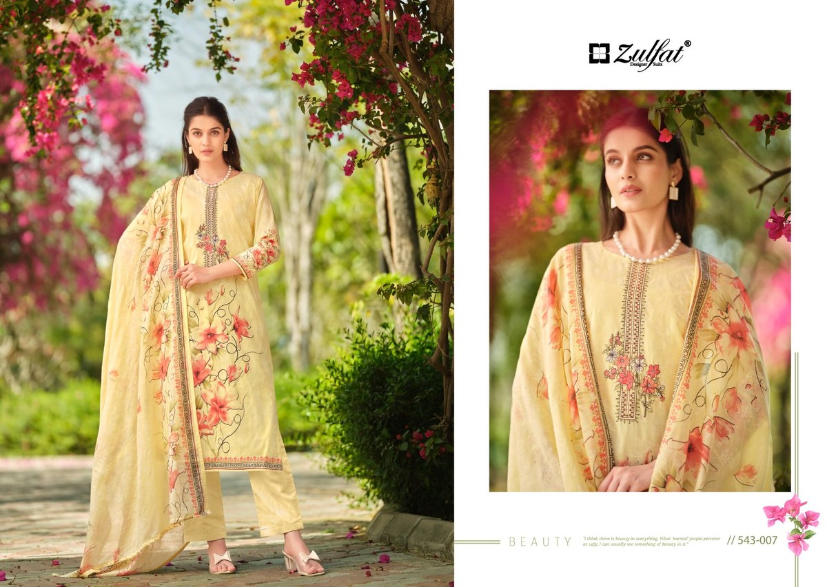 ZULFAT DESIGNER FLORENCE 543-001 TO 543-008 7