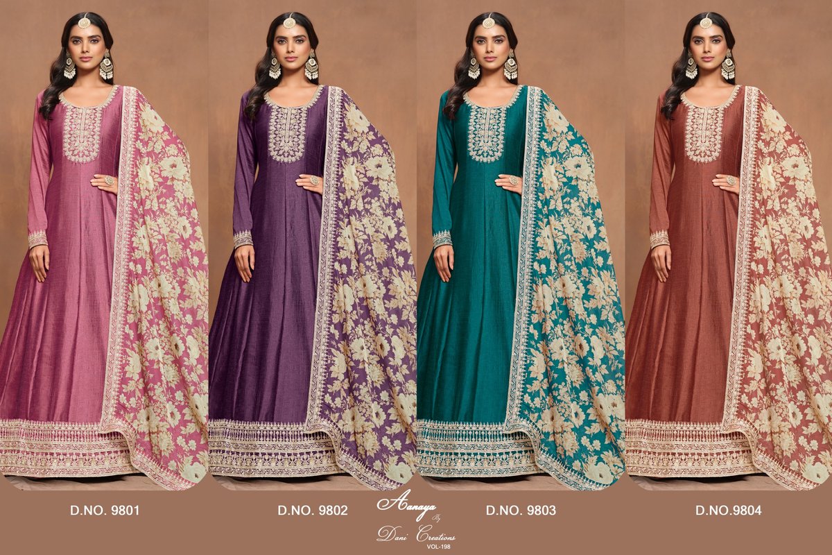 TWISHA AANAYA VOL-198 9801 TO 9804 5