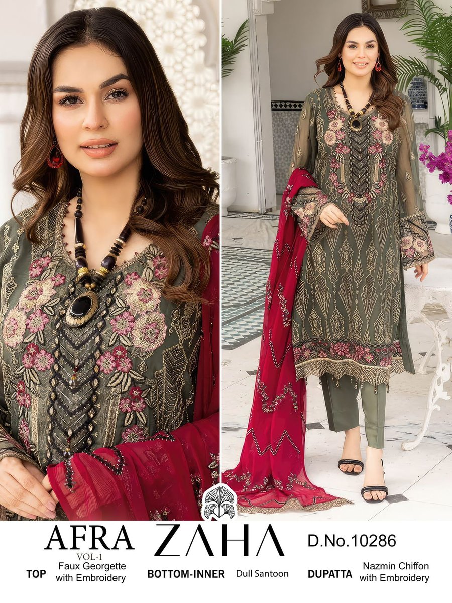 ZAHA AFRA VOL-1 10284 TO 10286 3