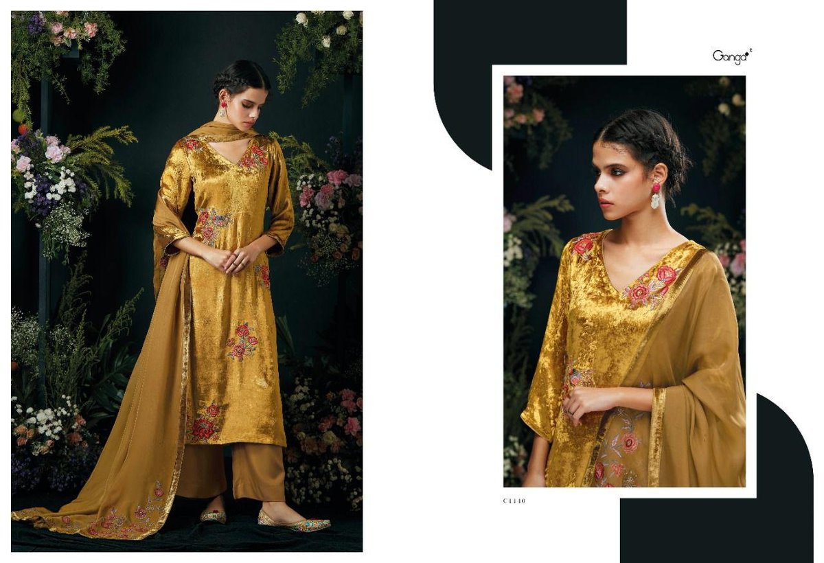Ganga The Vintage Blossom 1139-1144 Series . 2