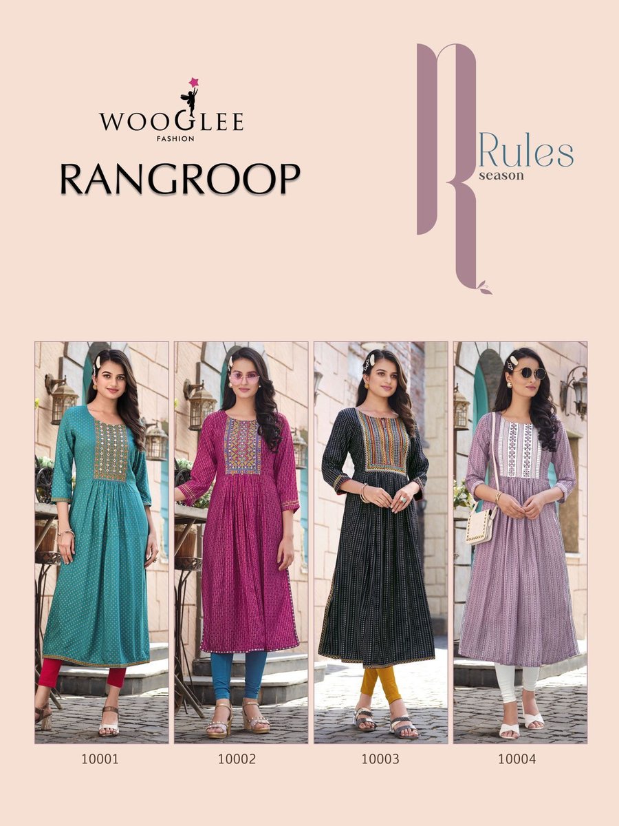Woogle Fashion Rangroop 10001-10004 Series 5