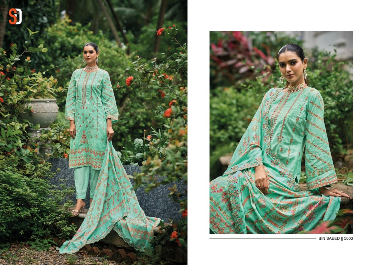 Shraddha Designer Bin Saeed Vol-5 50001-50004 Series 3