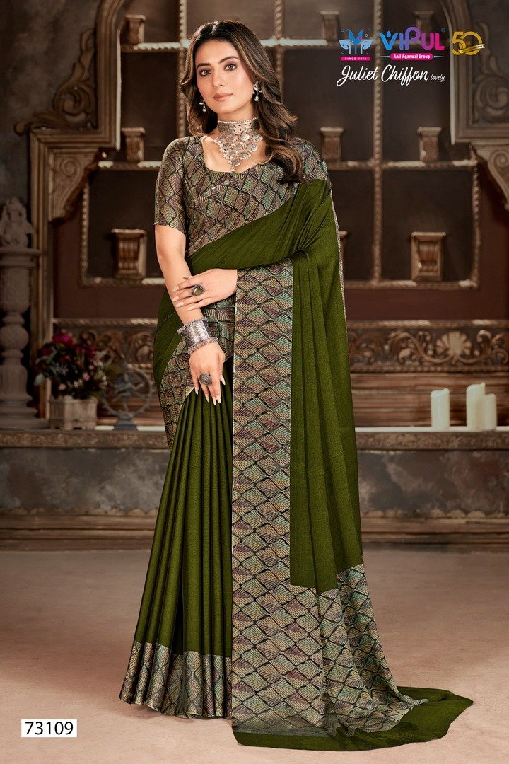 Vipul Fashion Juliete Chiffon Lovely 73107-73118 Series 3