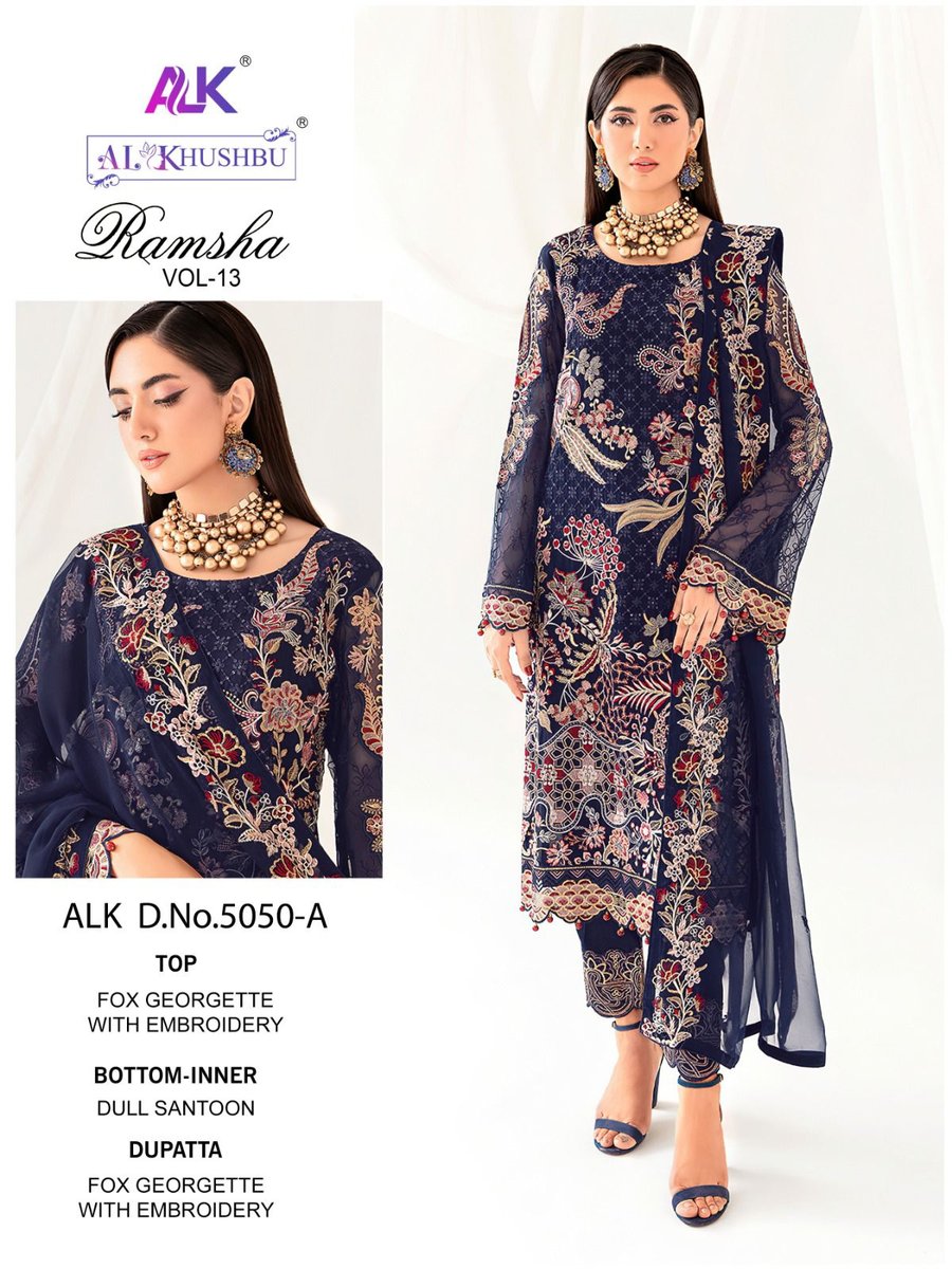 Zaha Ramsha Vol-13 4050 New Colors 1