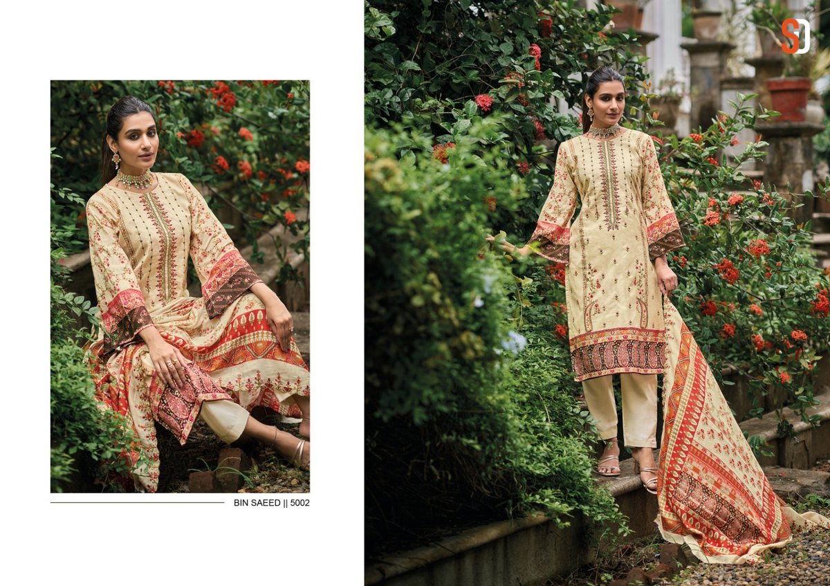 Shraddha Designer Bin Saeed Vol-5 50001-50004 Series 2