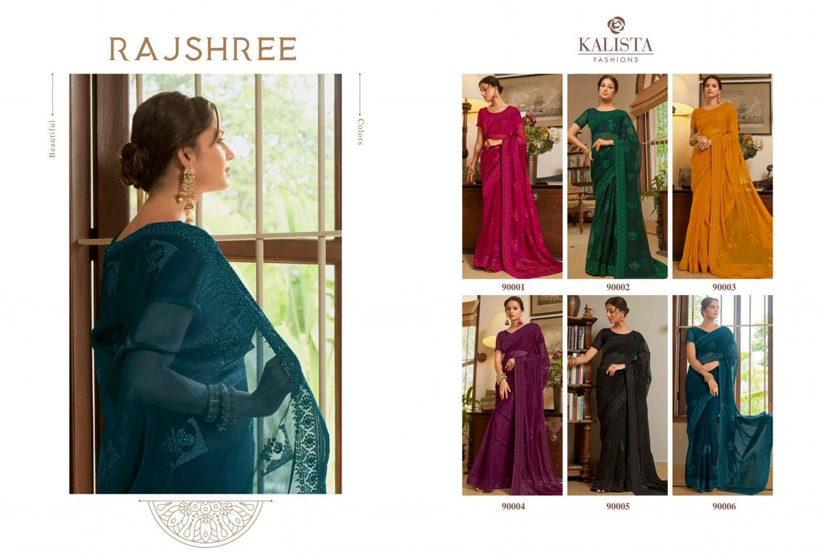 Kalista Fashion Rajshree 90001-90006 Series 7