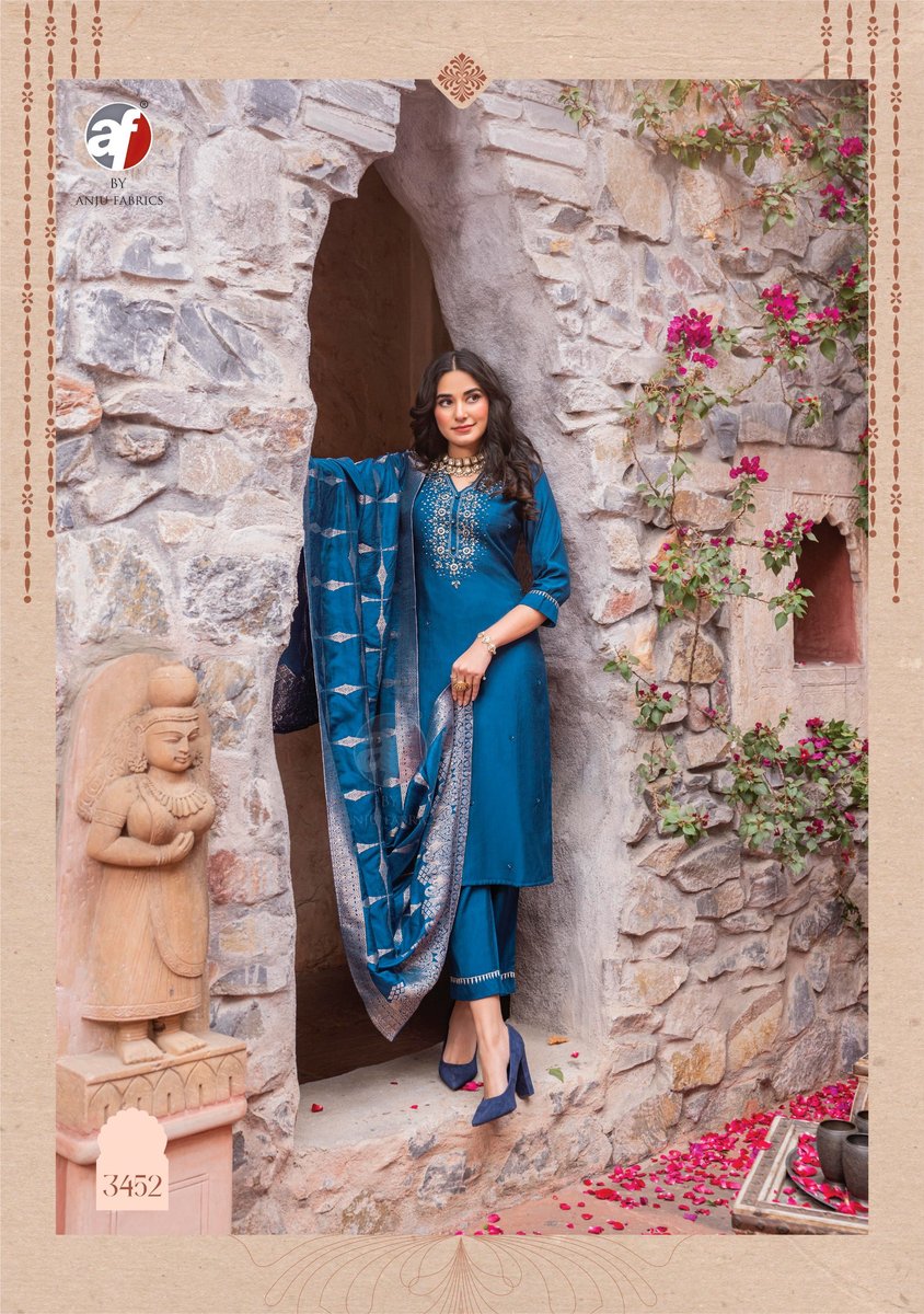 ANJU FABRIC MAYURI VOL-4 3451 TO 3453 2
