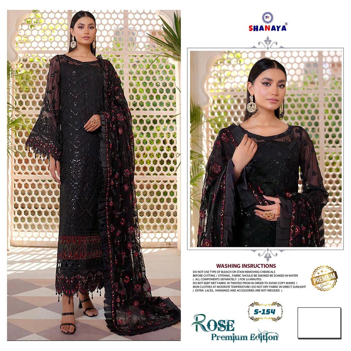 Shanaya Fashion Rose Premium Edition S-154 Colors 1