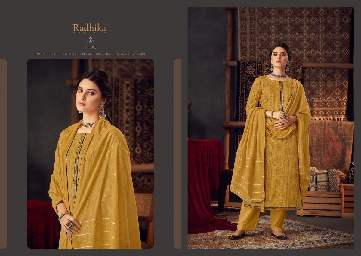 RADHIKA FASHION AZARA MASHAKALI 71001 TO 71008 5