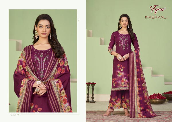 Alok Suit Maskali 101-110 Series