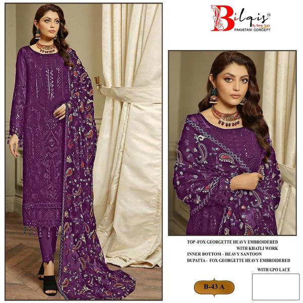 BILQIS B-43-A TO B-43-D