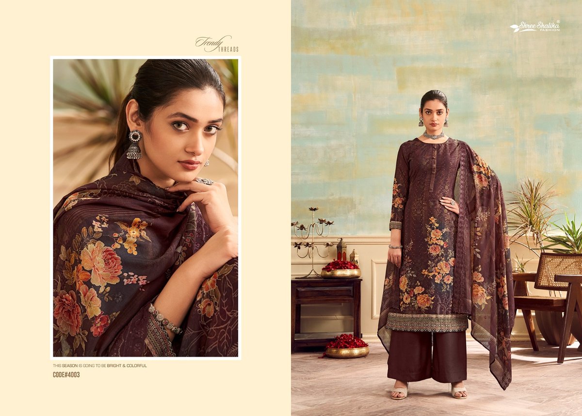 SHREE SHALIKA FASHION MAHJABEEN VOL-04 4001 TO 4008 3