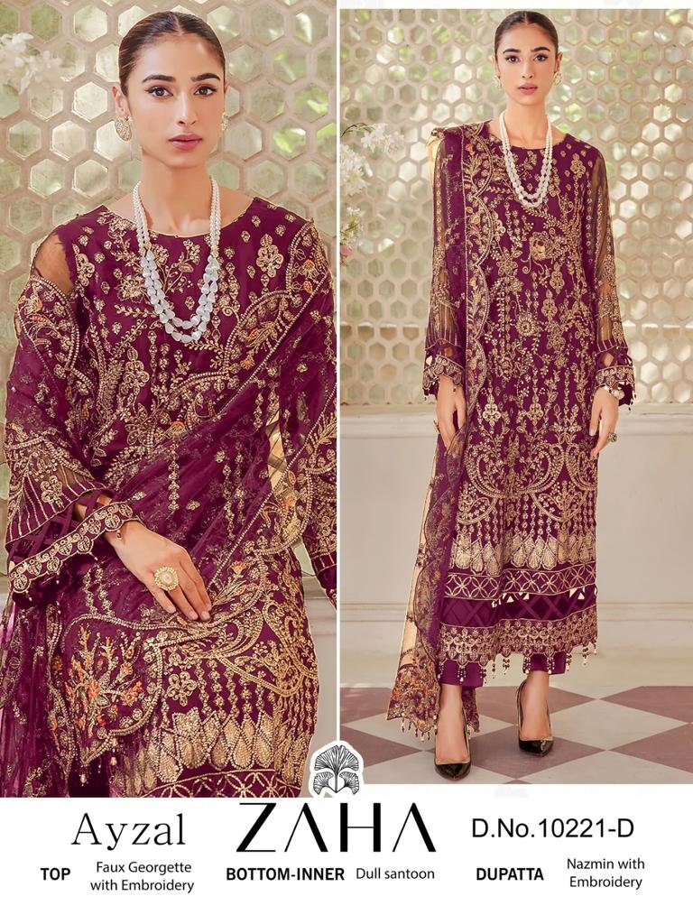 Zaha Ayzal Vol-1 10221 Colors 7