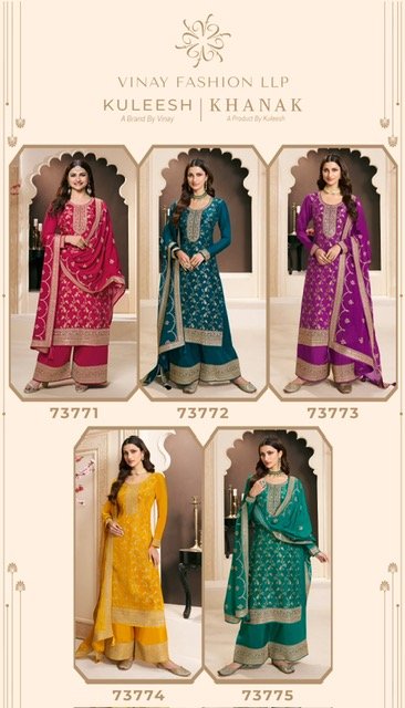 VINAY FASHION KULEESH KHANAK 73771-73775 6