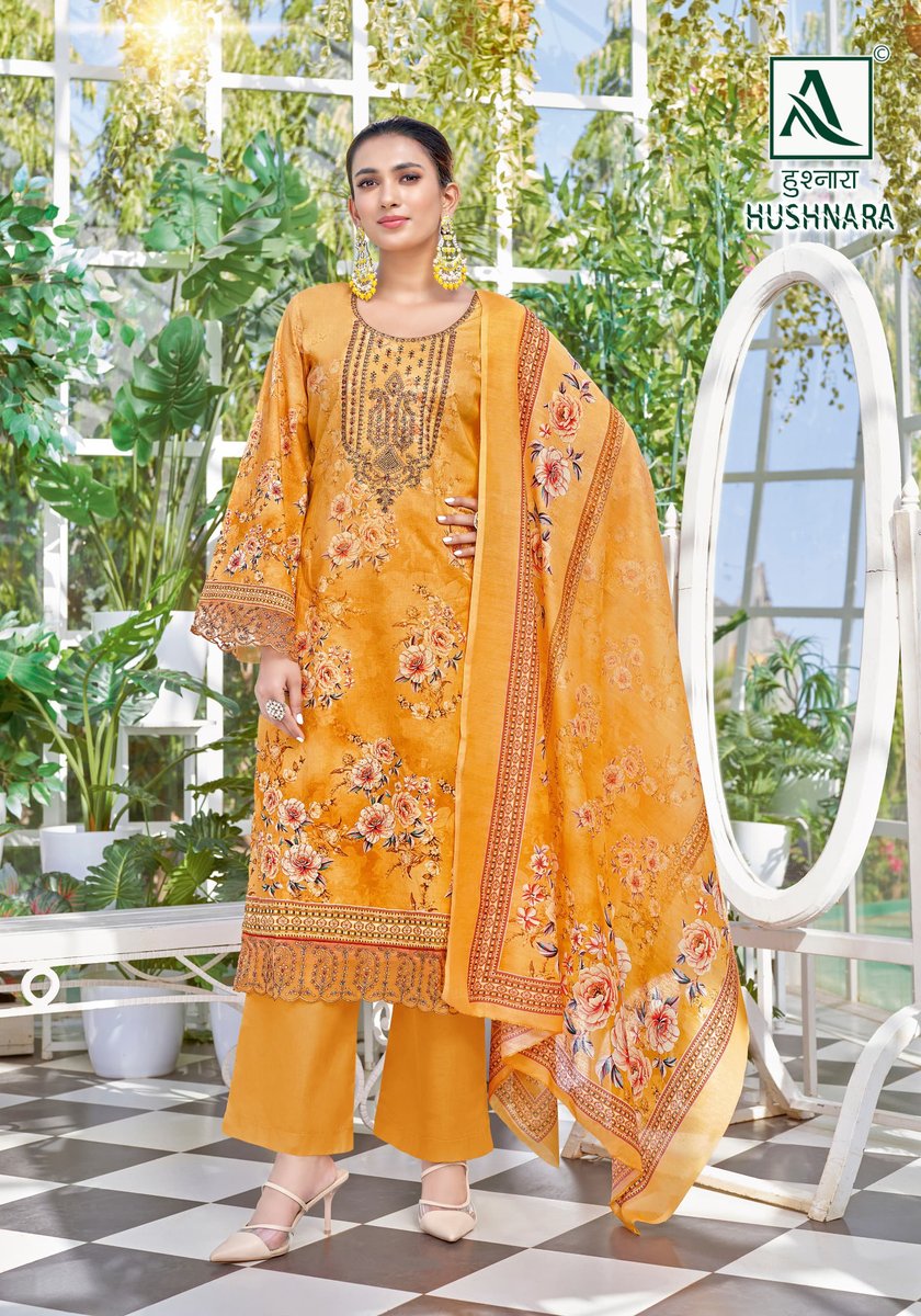 ALOK SUIT HUSHNARA H-1236-001 TO H-1236-010 2