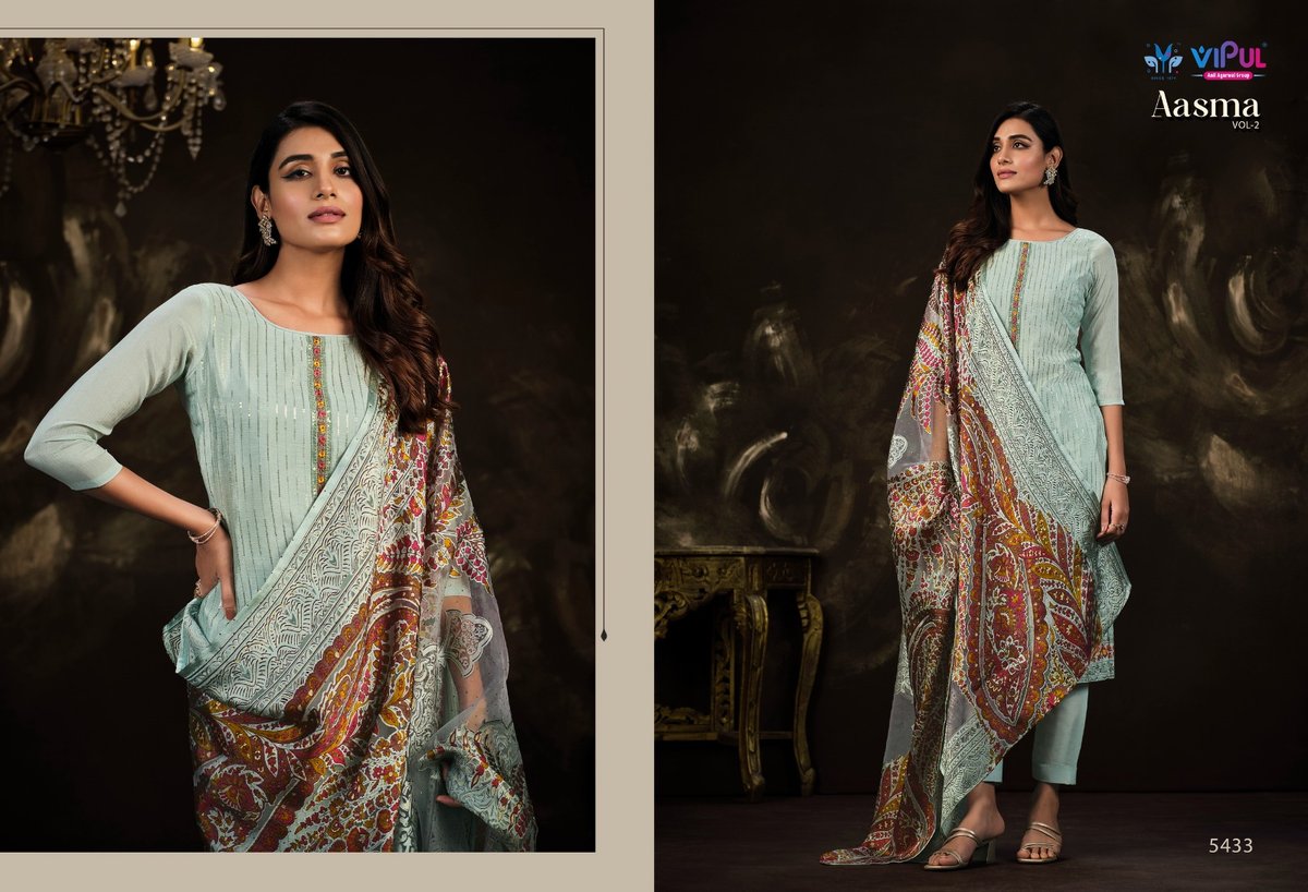 Vipul Fashion Aasma Vol-2 5431-5436 Series 3