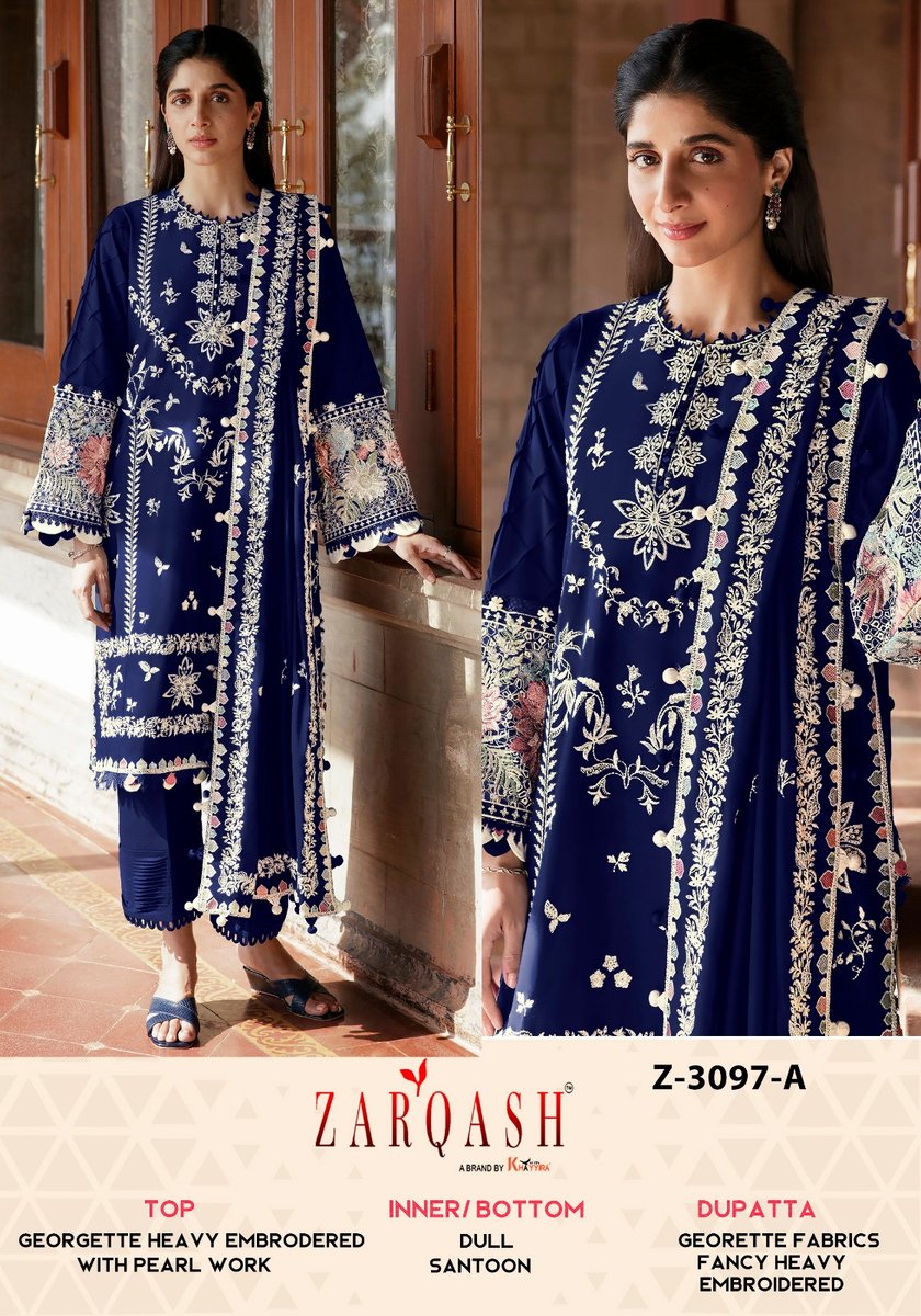 ZARQASH Z-3097-A TO Z-3097-D 1