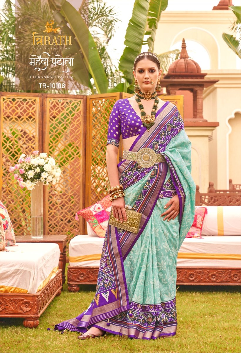 Trirath Mehendi Patola TR-10104 to TR-10109 Series 5