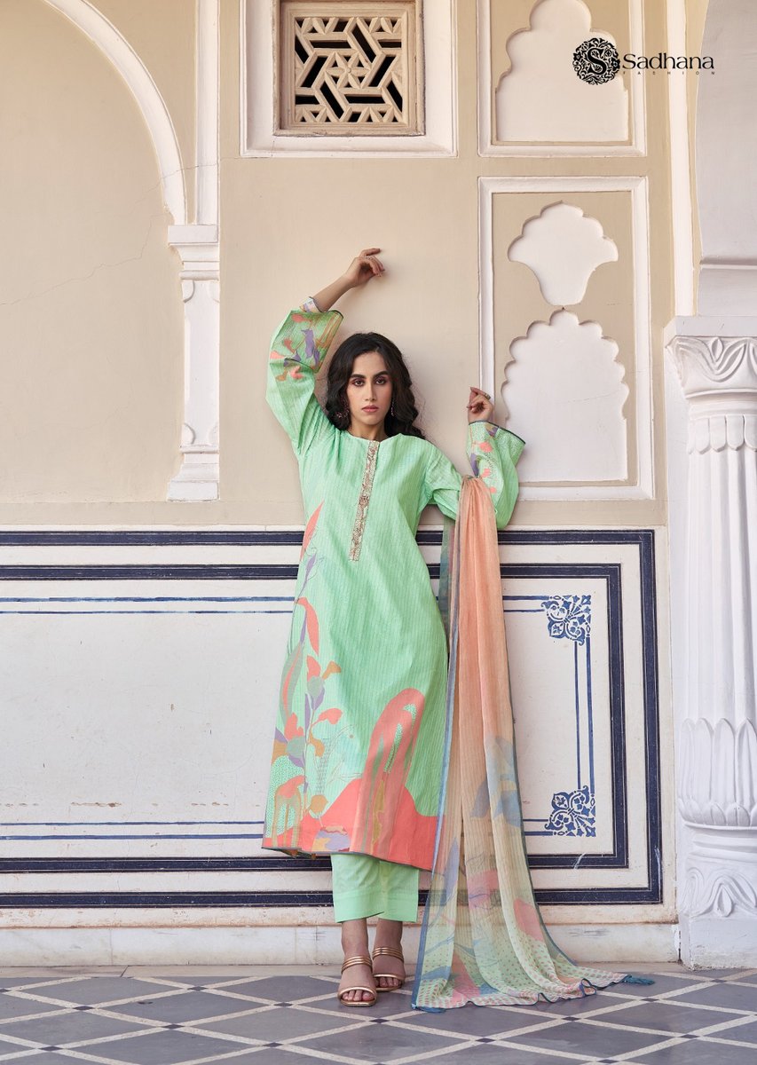 SADHANA FASHION THE ZEN COLLECTION 10117 TO 10124 7