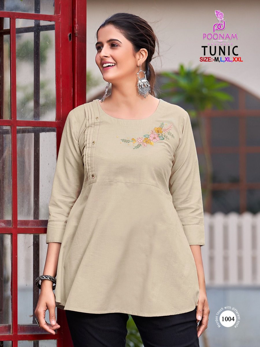 Poonam Designer Tunic 1001-1006 Series 4