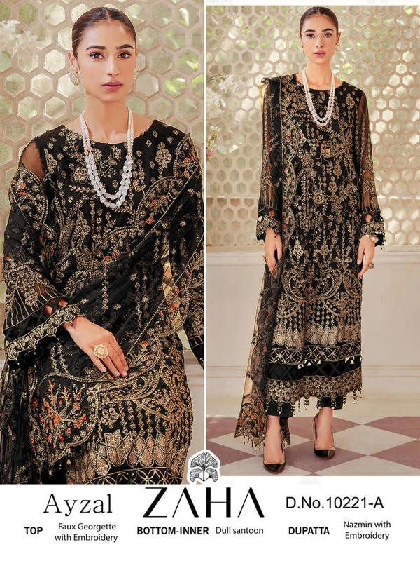Zaha Ayzal Vol-1 10221 Colors