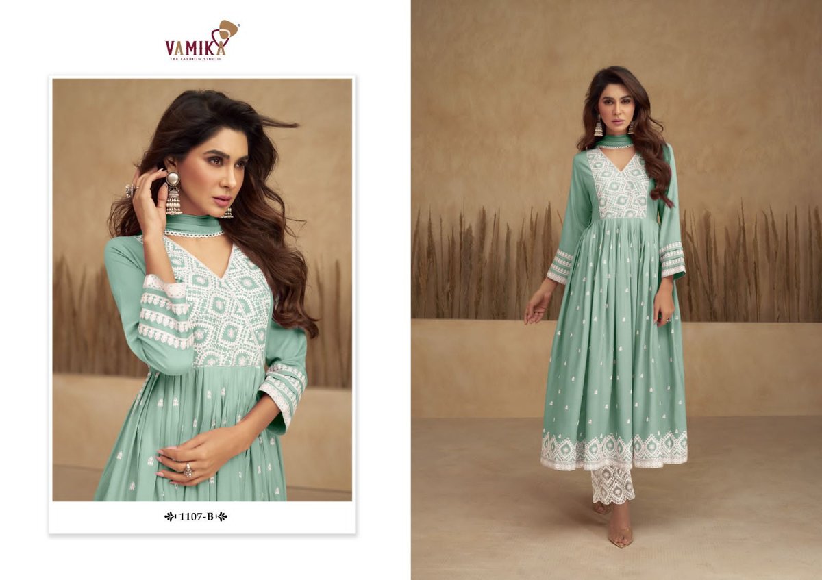 Vamika Fashion Aadhira Vol-5 1107 Colors 2