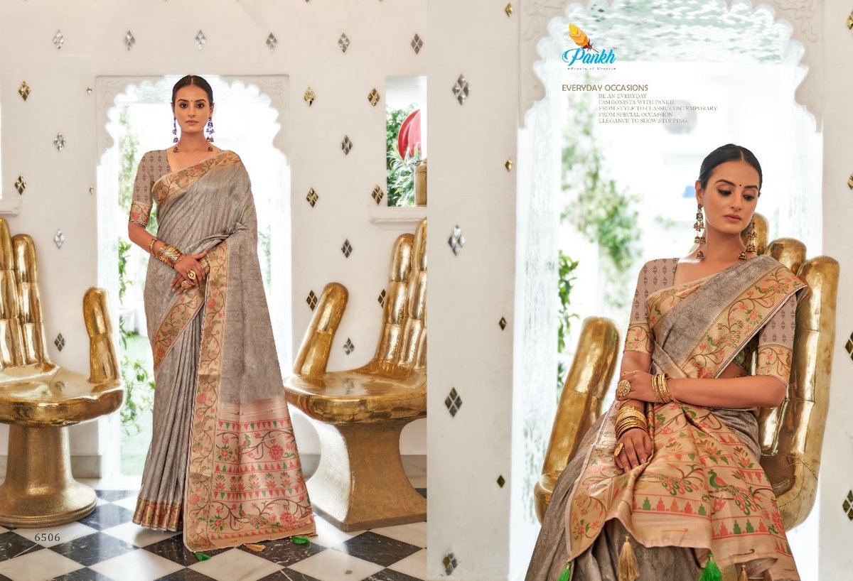 Pankh Creation Surkh 6501-6508 Series 6