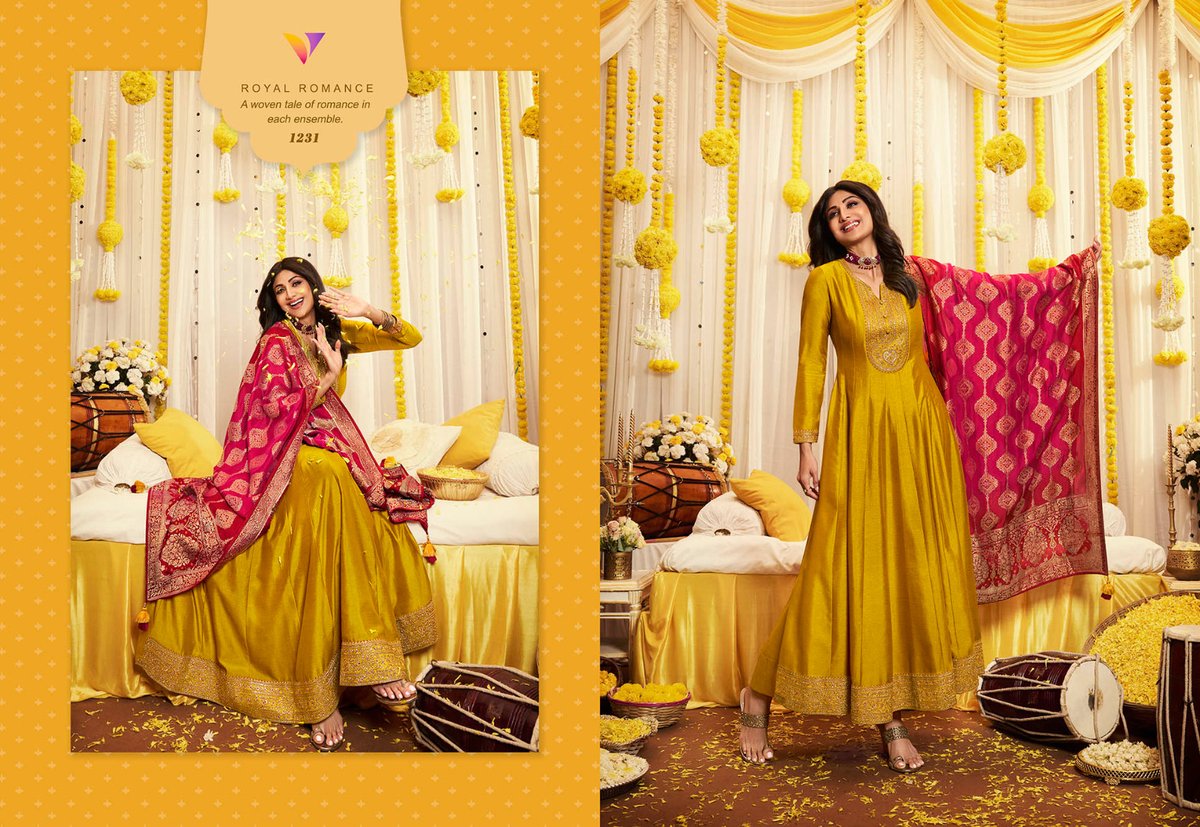 Viradi Fashion Vatsam Haldi Collection 1231-1234 Series 1
