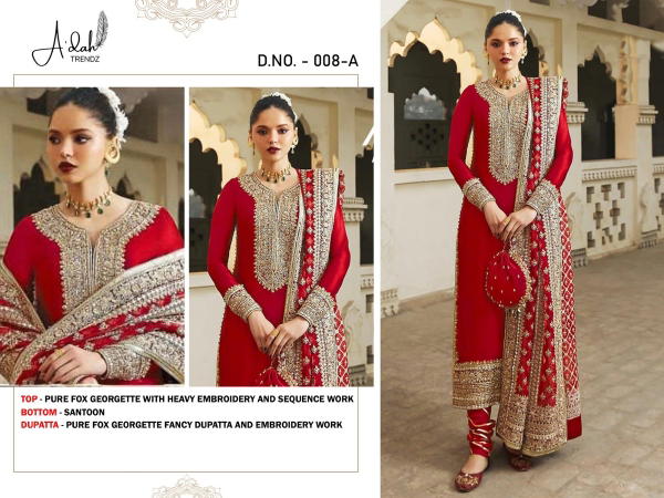 ADAH TRENDZ 008-A TO 008-D