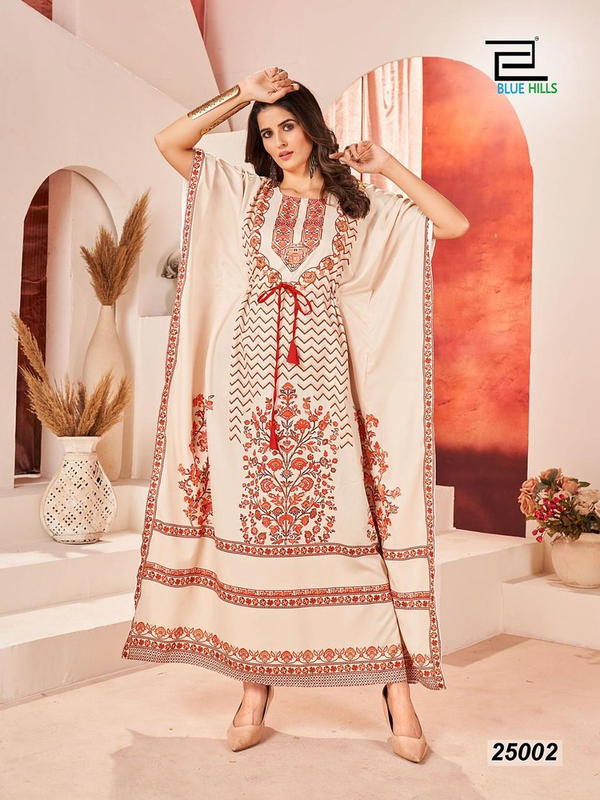 Blue Hills Kaftan Stare Vol-25 25001-25004 series