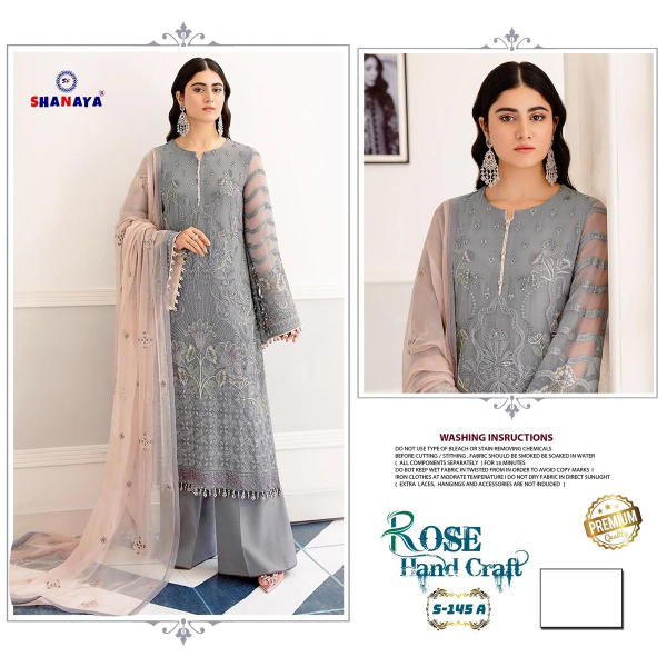 SHANAYA ROSE HAND CRAFT S-145-A TO S-145-D