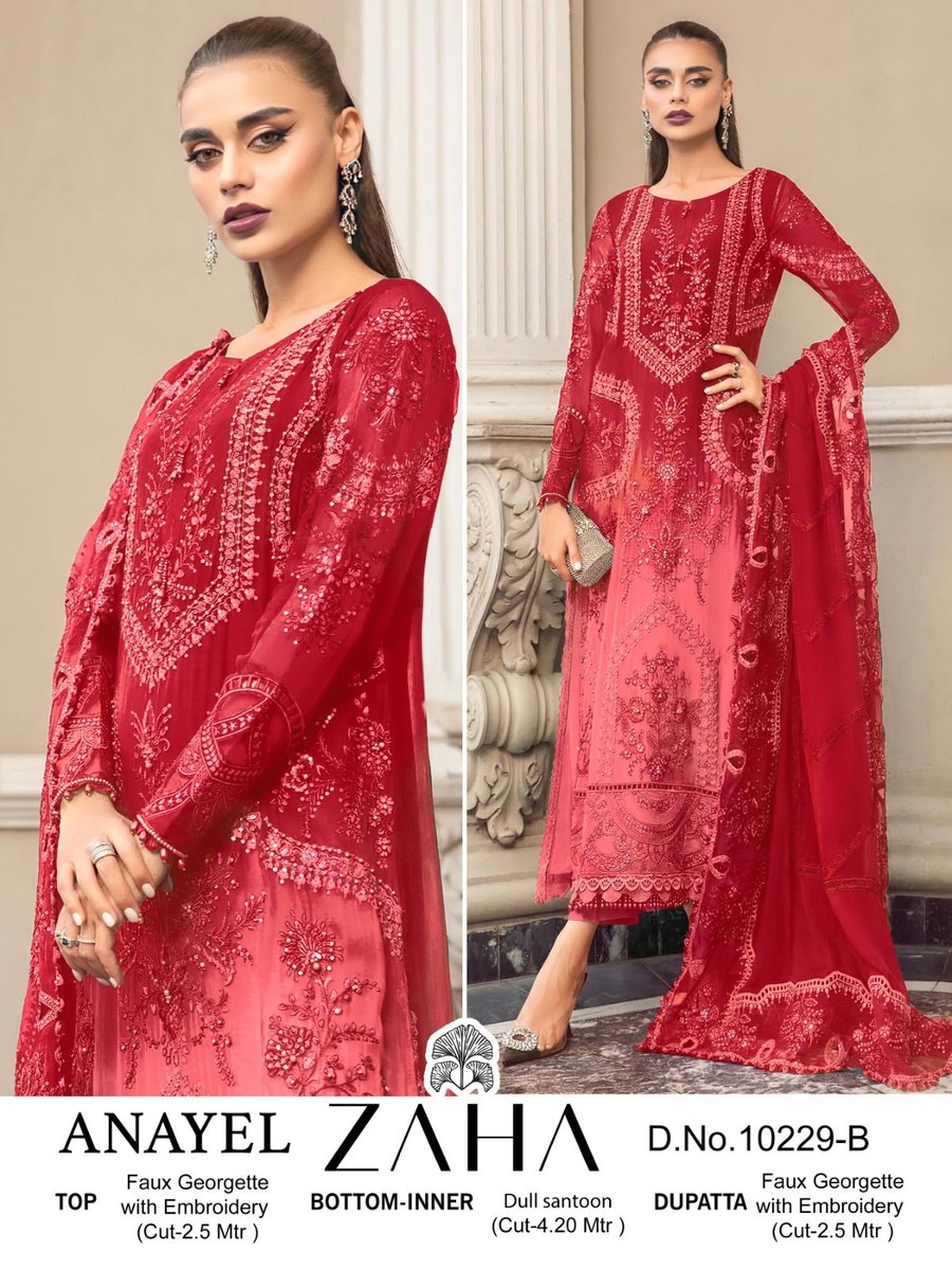 ZAHA ANAYEL VOL-1 10229-A TO 10229-D 2