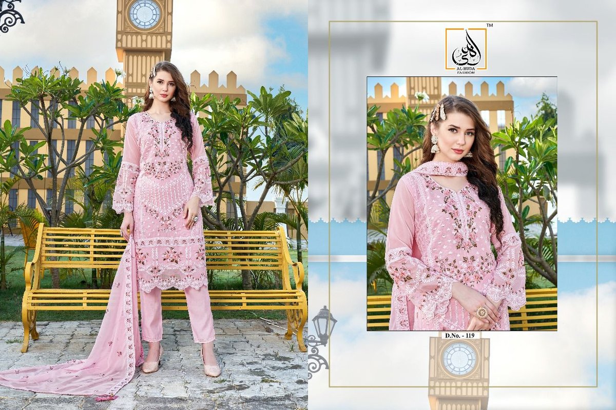 AL-HUDA FASHION EID COLLECTION-2024 119 TO 122 1