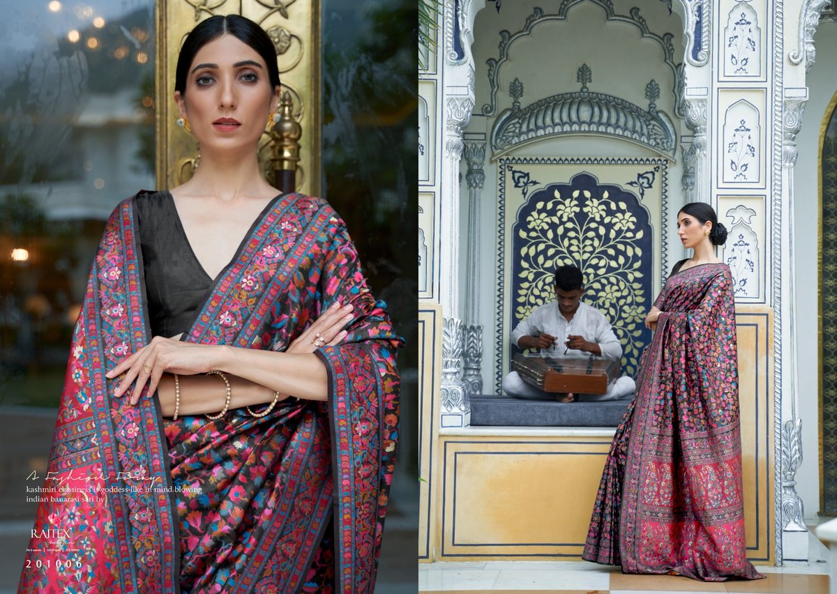 Rajtex Fabrics Kashifa Silk 201001-201006 Series 6