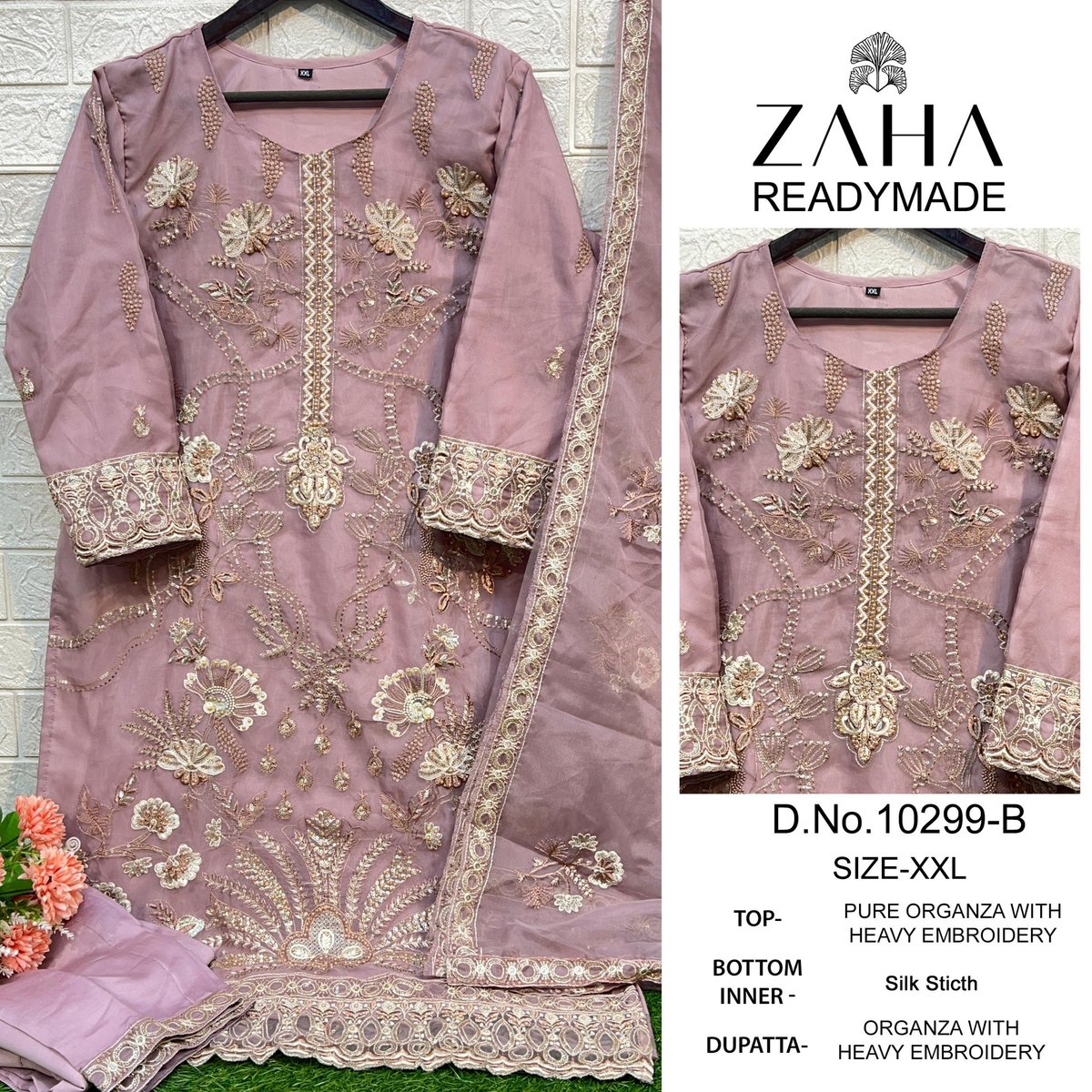 ZAHA READYMADE COLLECTION 10299-A TO 10299-D 2