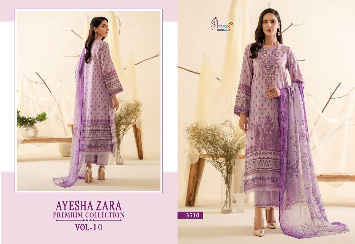 SHREE FAB AYESHA PREMIUM COLLECTION VOL-10 3506 TO 3511 5