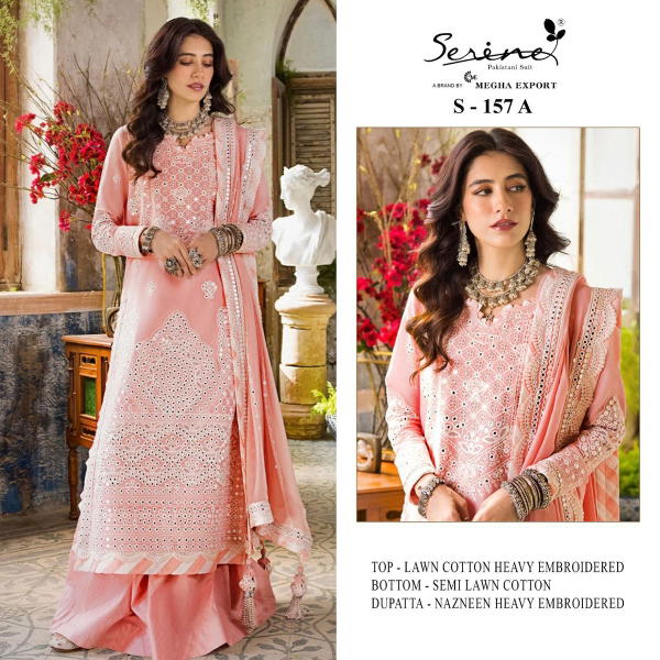 Serine Pakistani Suit S-157 Colors