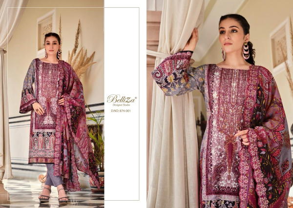 BELLIZA GUZARISH VOL 2  874-001 TO 874-008 SERIES
