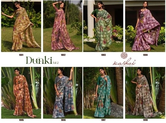 KASHVI CREATION DUNKI VOL - 02 1001 TO 1008 9