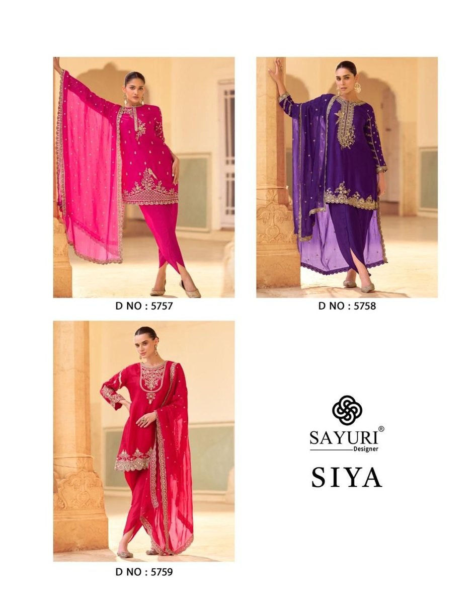SAYURI DESIGNER SIYA 5757-5759 4