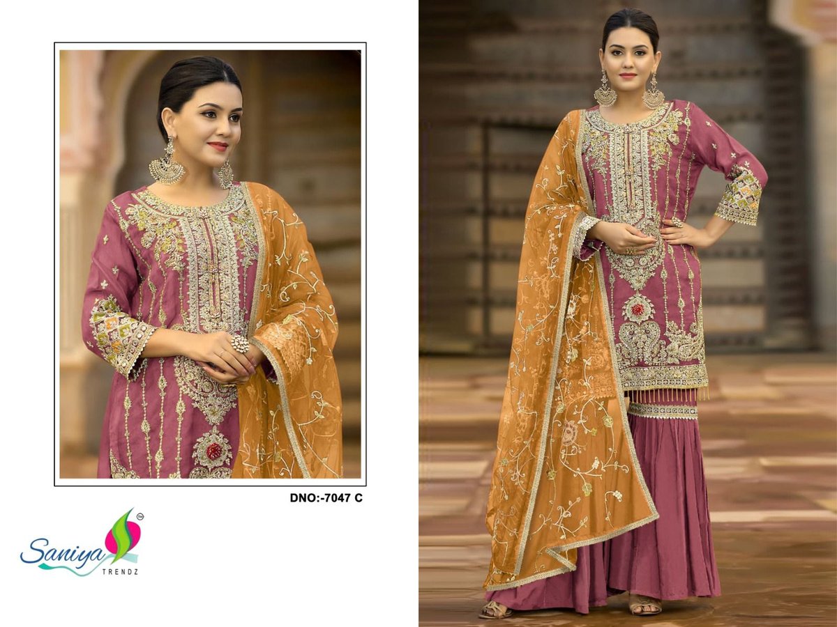 SANIYA TRENDZ 7047-A TO 7047-D 3