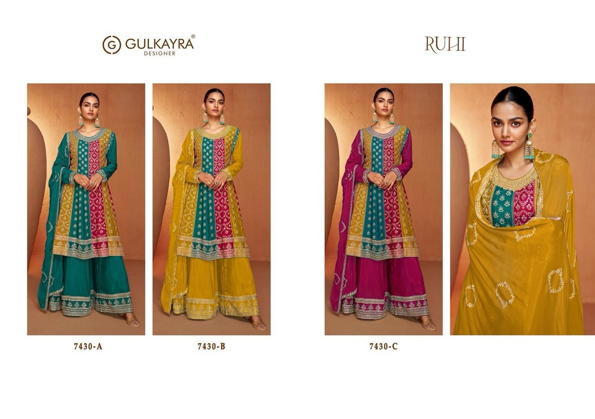 GULKAYRA RUHI 7430 A-7430 C SERIES 4