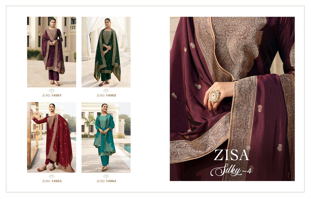 ZISHA SILKY-4 14961 TO 14964 5