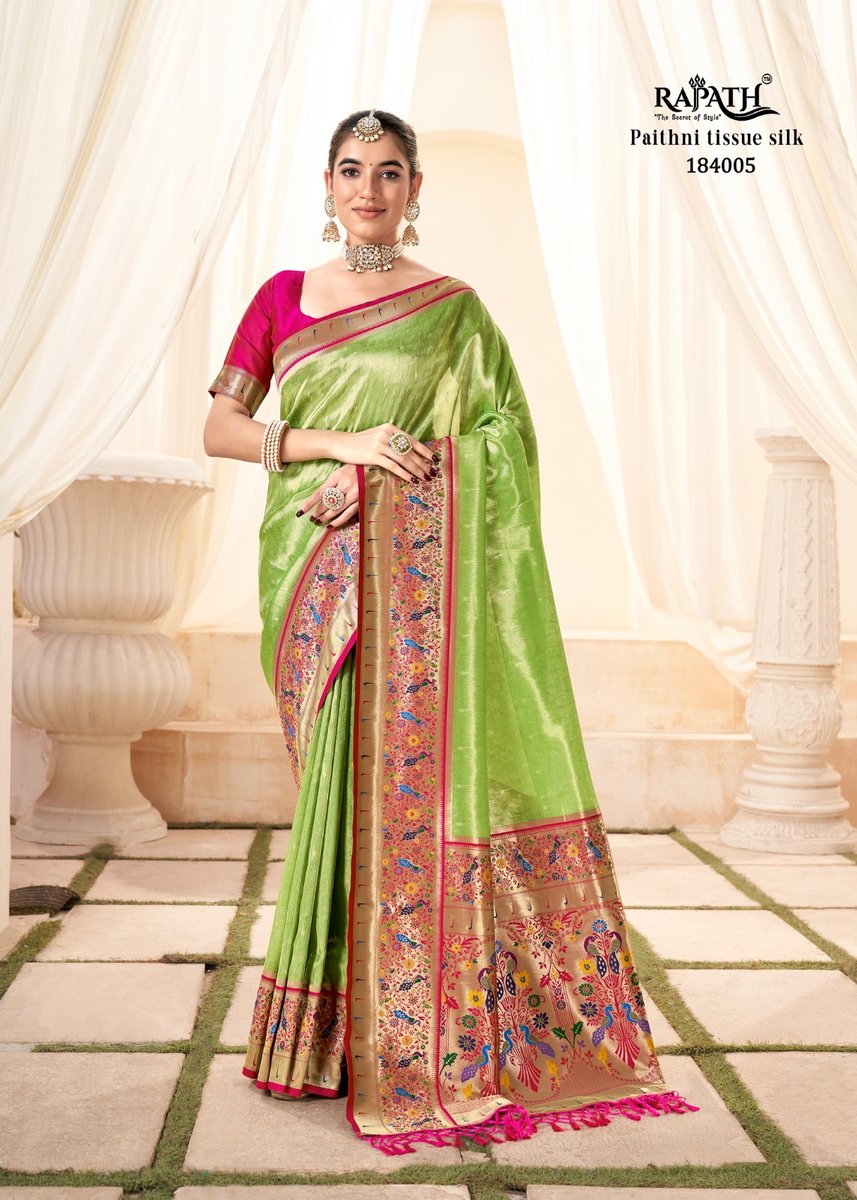 RAJPATH FABRICS LAVNYA SILK 184001 TO 184008 5