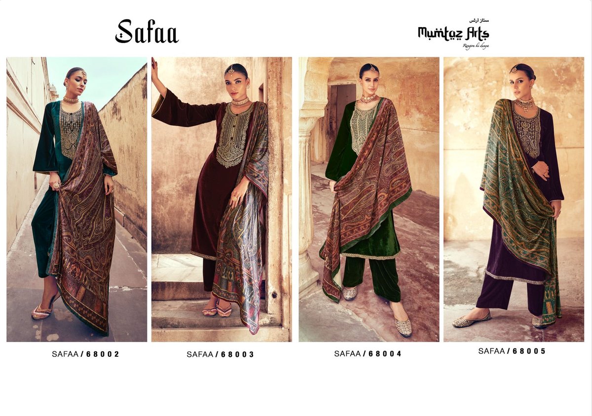 Mumtaz Arts Safaa 68001-68004 Series 5