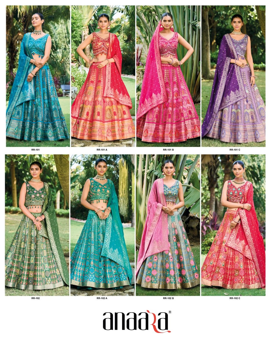 Tathastu Anaara RR-101 to RR-102 Colors 9