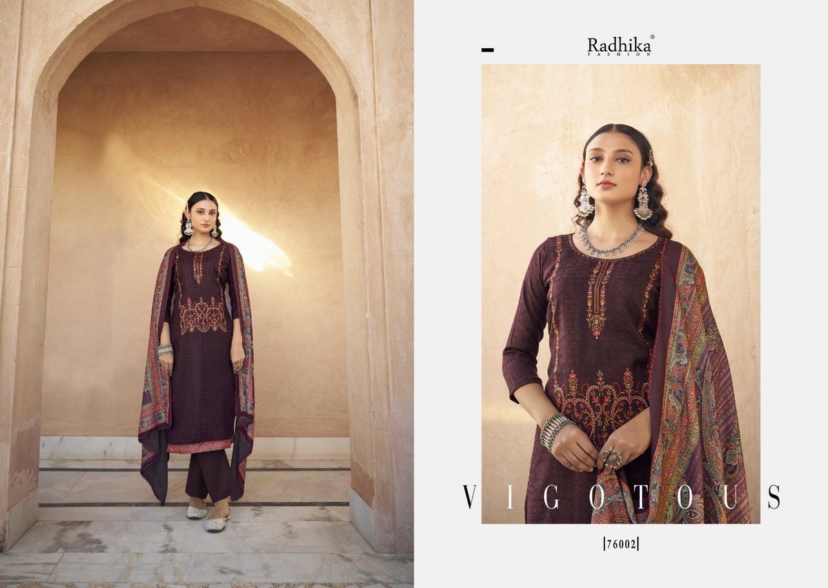 Radhika Fashion Sumyra Kashmiri Shawl Vol-2 76001-76006 Series 2