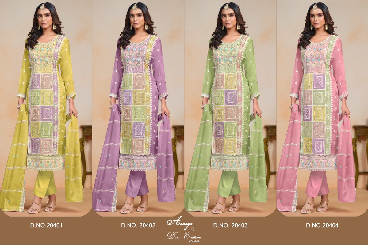 TWISHA AANAYA VOL-204 20401 TO 20406 5